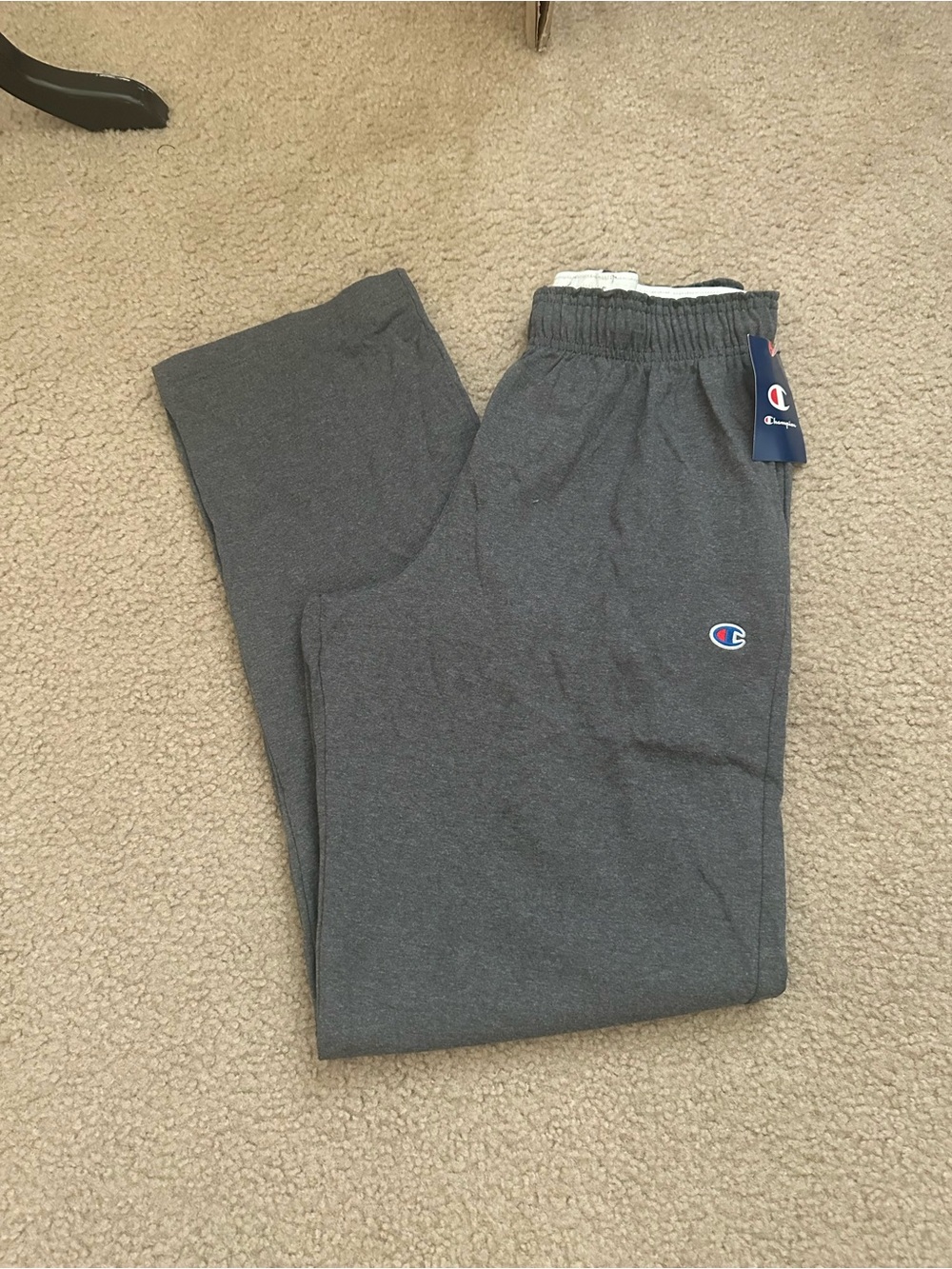 Champion Men's Gray Athletic Sweatpants